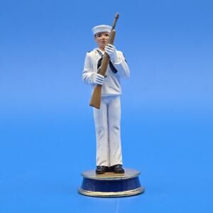 Hamilton Authenticated Marine Navy Field of Honor Chess Piece Replacement - Navy